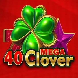 40 Mega Clover slot logo by Amusnet Interactive at WildHub Casino40 Mega Clover