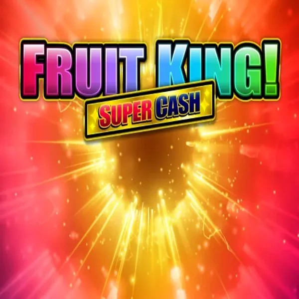 Logo of Fruit King Super Cash from Greentube at WildHub Casino