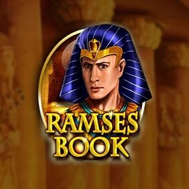 Ramses Book Deluxe slot logo by Gamomat at WildHub CasinoRamses Book Deluxe