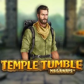 Temple Tumble Megaways logo by Relax Gaming at WildHub CasinoTemple Tumble Megaways